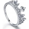Prsteny Mabell Dámský stříbrný prsten CROWN CZ221TL 245 5C45