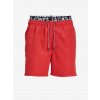 Koupací šortky, boardshorts Jack & Jones červené