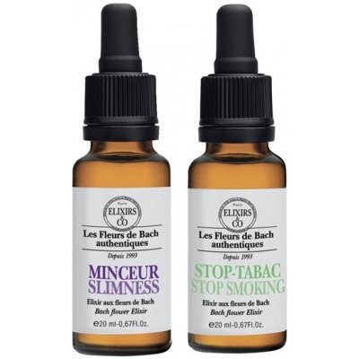 Les fleurs de Bach Štíhlá linie + Detox Bachovy květové BIO esence 20 ml – Hledejceny.cz