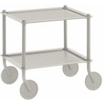 Muuto Servírovací stolek Flow 2 Layer grey – Zbozi.Blesk.cz