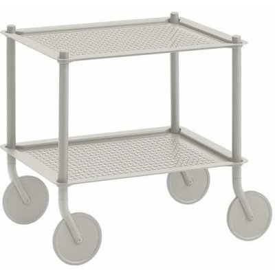 Muuto Servírovací stolek Flow 2 Layer grey – Zbozi.Blesk.cz