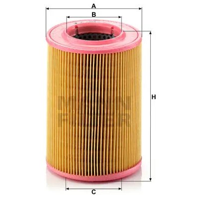 MANN FILTER Vzduchový filtr C 1380/1 – Hledejceny.cz