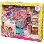 Barbie herní set supermarket – Zboží Mobilmania