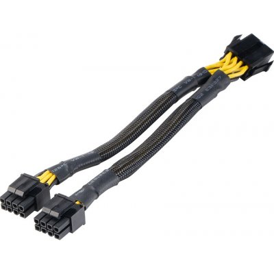 AKASA - 8-pin na Dual 4+4-pin CPU Power Adapter AK-CBPW35-20 – Sleviste.cz