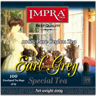 Impra čaj Pure Ceylon Special Tea černý čaj sáčkovy 100 x 2 g – Zboží Mobilmania