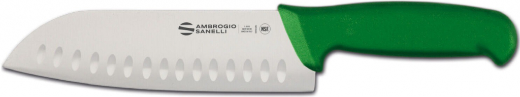 Ambrogio Sanelli Nůž Santoku Supra Colore 180 mm
