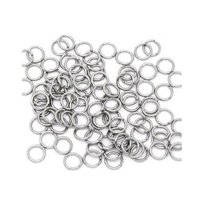 Šperky4U komponenty - ocelový kroužek 0,6x6 mm - OK1073 – Hledejceny.cz