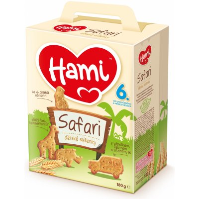 Hami Safari 6+ 180 g – Zboží Mobilmania