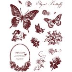 Creatoys Gelová razítka motýlci s ornamenty – Zboží Dáma