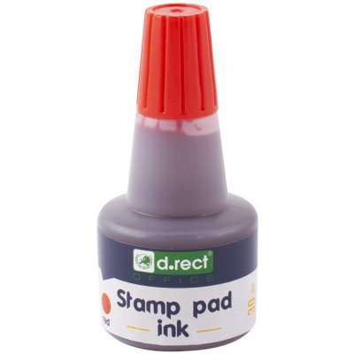 D.rect razítková barva červená 30 ml – Zbozi.Blesk.cz