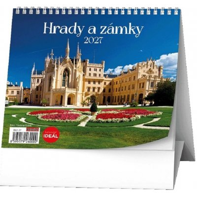 Stolní IDEÁL Hrady a zámky 2027 – Hledejceny.cz