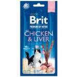 Brit Premium by Nature Cat Chicken & Liver 3 sticks 15 g – Zboží Mobilmania