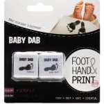 Baby Dab Barva na dětské otisky 2ks fialová šedá – Zboží Dáma