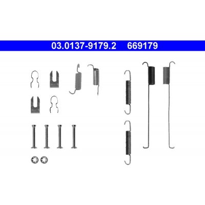 ATE Sada prislusenstvi, brzdove celisti 03.0137-9179.2 – Zboží Mobilmania
