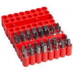 Sada bitů Proteco s magnetickým držákem 33 ks na plastovém držáku 42.04-308 – Zboží Dáma