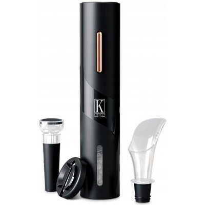 Vývrtka elektrická na víno s příslušenstvím Black Rose Collection – Hledejceny.cz