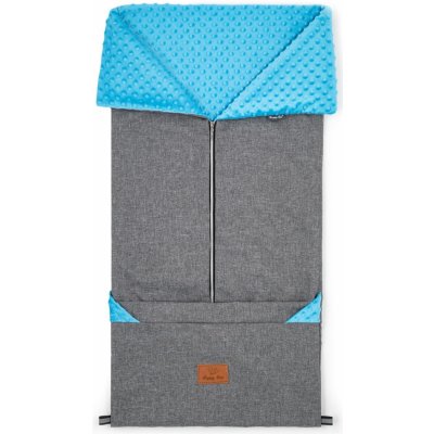 HappyBee Univerzální LENY 2v1 grafitový minky modrý – Zboží Dáma