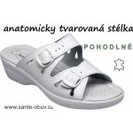 Santé P0/5106 Bianco dámský pantofel bílá – Hledejceny.cz