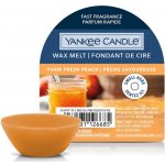 Yankee Candle vonný vosk Farm Fresh Peach Čerstvá farmářská broskev 22 g – Sleviste.cz