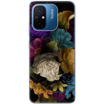 Pouzdro iSaprio - Dark Flowers - Xiaomi Redmi 12C – Zboží Živě