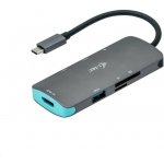i-Tec USB-C Metal Nano Dock 4K HDMI + Power Delivery 100 W C31NANODOCKPD – Zboží Mobilmania