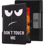 Protemio Art zaklapovací obal Lenovo Yoga Smart Tab 10 27382 don´t touch me – Zboží Mobilmania