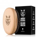 Angry Beards dřevěný kartáč na vousy Harden – Zboží Dáma