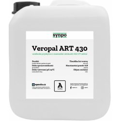 Synpo Veropal Art 430 epoxidová pryskyřice čirá umělecká 6,5 kg