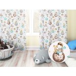 Biante Dětský bavlněný závěs Sandra SA-561 Malý princ na bílém 150x250 cm – Zboží Dáma