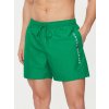 Koupací šortky, boardshorts Tommy Hilfiger plavecké šortky UM0UM03258 zelené