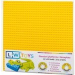 L-W Toys Základová deska 32x32 žlutá – Zboží Dáma