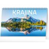 Kalendář NOTIQUE Stolní Krajina CZ/SK 23,1 x 14,5 cm 2025