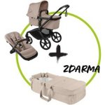 BUGABOO kompletní Fox 5 Renew Black / Desert taupe melange-Desert taupe melange 2025 – Sleviste.cz