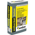 Suchá betonová směs se zrny do 10mm Weber bat beton 25kg – Zbozi.Blesk.cz