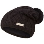 Little Angel Čepice pletená bambule knoflíky Outlast ® černá – Zboží Dáma