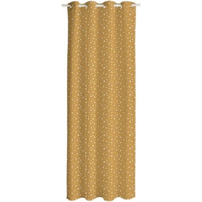 TODAY KIDS dekorační závěs s oky 140x240 cm - ocre – Hledejceny.cz