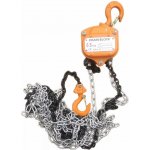 Ruční řetězový kladkostroj, nosnost 5000 kg, zdvih 3 m | Zboží Auto