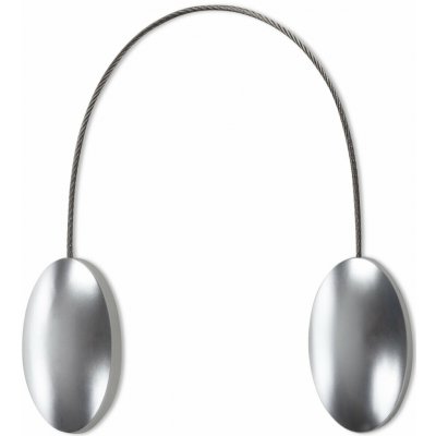 EUROFIRANY SADA 2KS DEKORAČNÍ SPONA NA ZÁVĚS SILVER S MAGNETEM 3 X 15 CM STŘÍBRNÁ – Hledejceny.cz