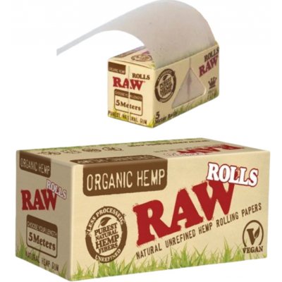 Raw organic rolls papírky 5m – Hledejceny.cz