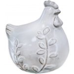 Slepice porcelán 10,5cm bílá – Hledejceny.cz