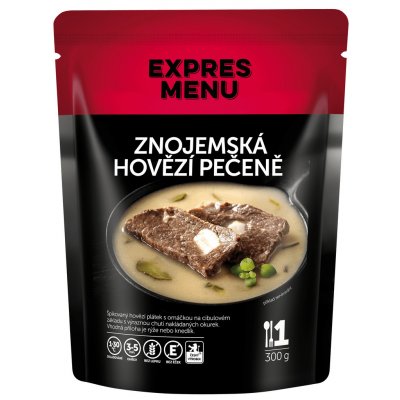 EXPRES MENU Znojemská hovězí pečeně 300 g – Zboží Mobilmania