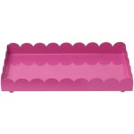 DRAGIMEX Dekorativní kovový podnos růžový 21,5 x 12 x 2,5 cm, 1 ks – Hledejceny.cz