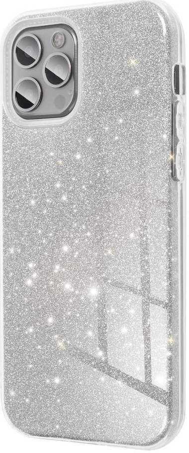 Pouzdro Forcell SHINING Samsung Galaxy A13 4G stříbrné