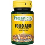 Veganicity Kyselina listová 400μg 90 tablet – Hledejceny.cz