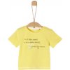 Dětské tričko s.Oliver tričko, světle žluté