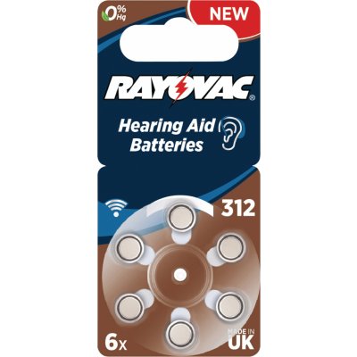 Rayovac PR41 6ks RAY-312B – Hledejceny.cz