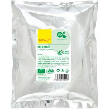 Wolfberry Bio Karob prášek Raw 400 g