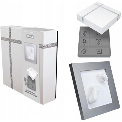 Dooky 3D Handprint & Luxury Memory Box – Hledejceny.cz