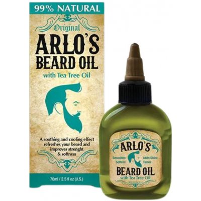 Arlo´s olej na vousy 100% Natural Tea Tree 75 ml – Zboží Dáma