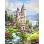 NORIMPEX Diamantové malování Pohádkový zámek II. 30 x 40 cm – Hledejceny.cz